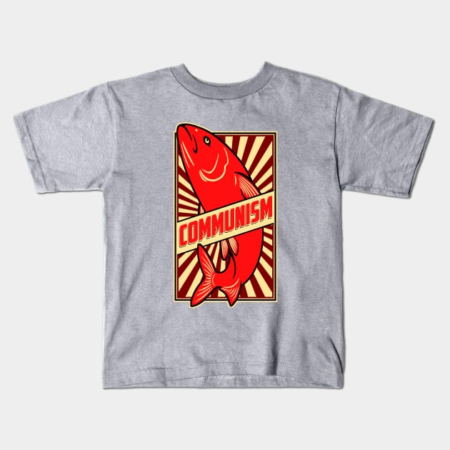 Just A Red Herring Kids T-Shirt by AngryMongoAff